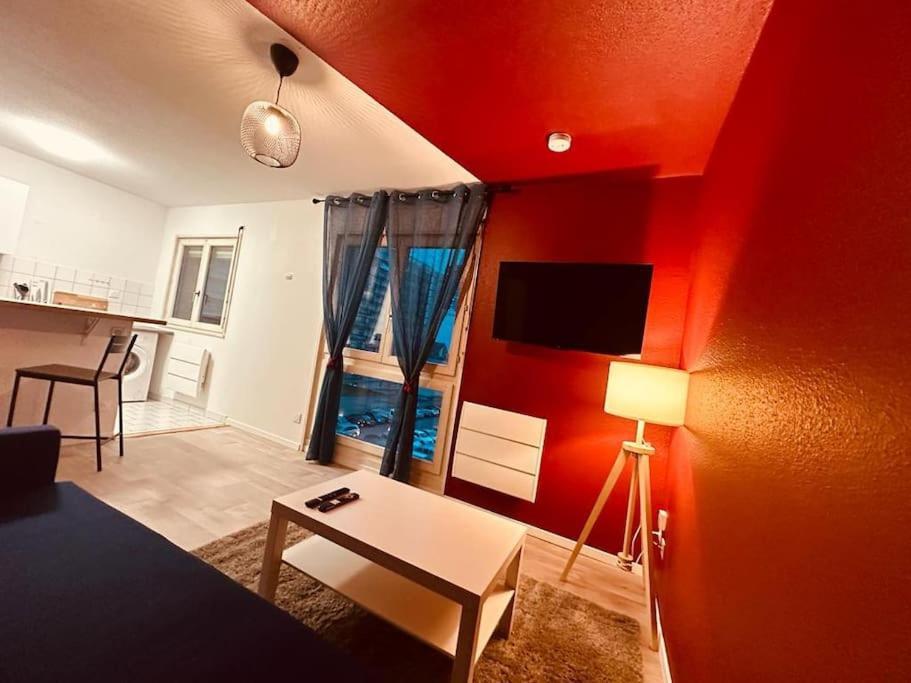 Ferienwohnung Studio Centre Avec Wifi Mülhausen Exterior foto